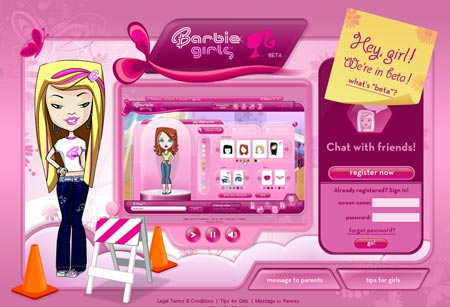 JOGO da Barbie Girl 