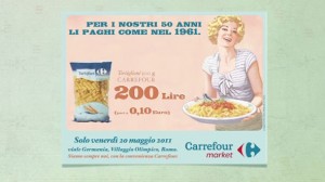 Carrefour Italy "Back to '61"